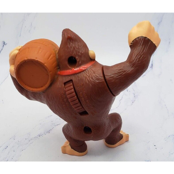 Mcdonalds Happy Meal toy 2022 The Super Mario Bros Movie #6 Barrel Donkey Kong - Picture 3 of 9